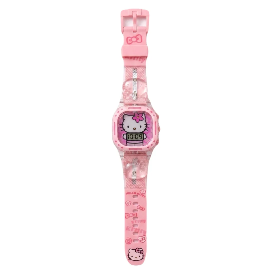 Character Printed Strap Light and Music Kids Digital Watch
