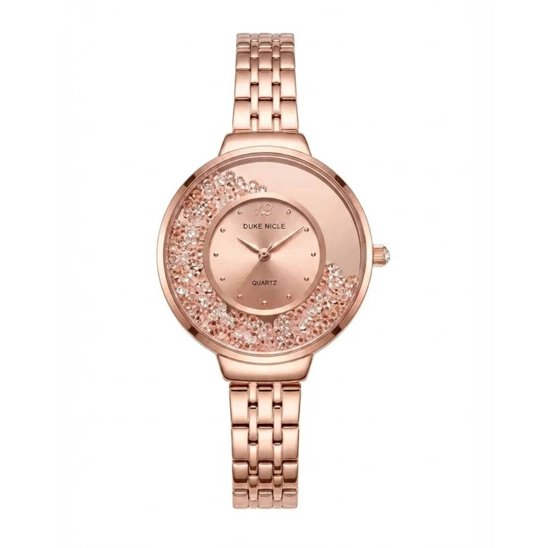 Duke Nicole Floating Crystal Edition Women's Quartz Watch