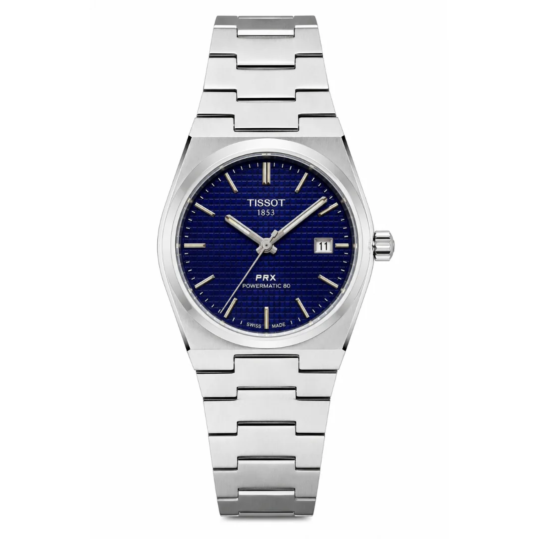 Textured Dial Integrated Bracelet Quartz Watch (AWTM 00334)
