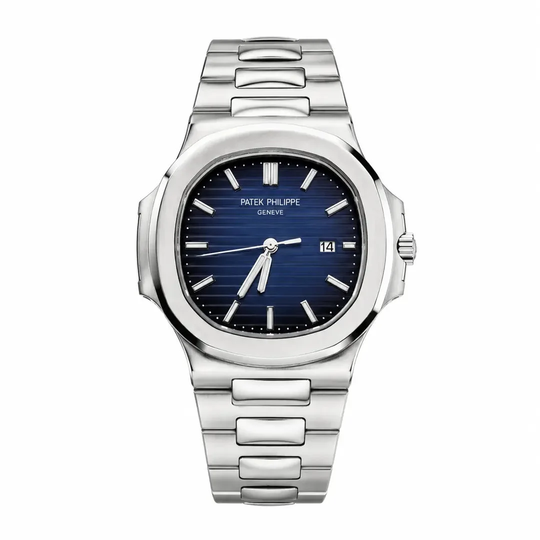 vintage nautic series Iconic horizontal lined dial executive watch (AWPM 00225)