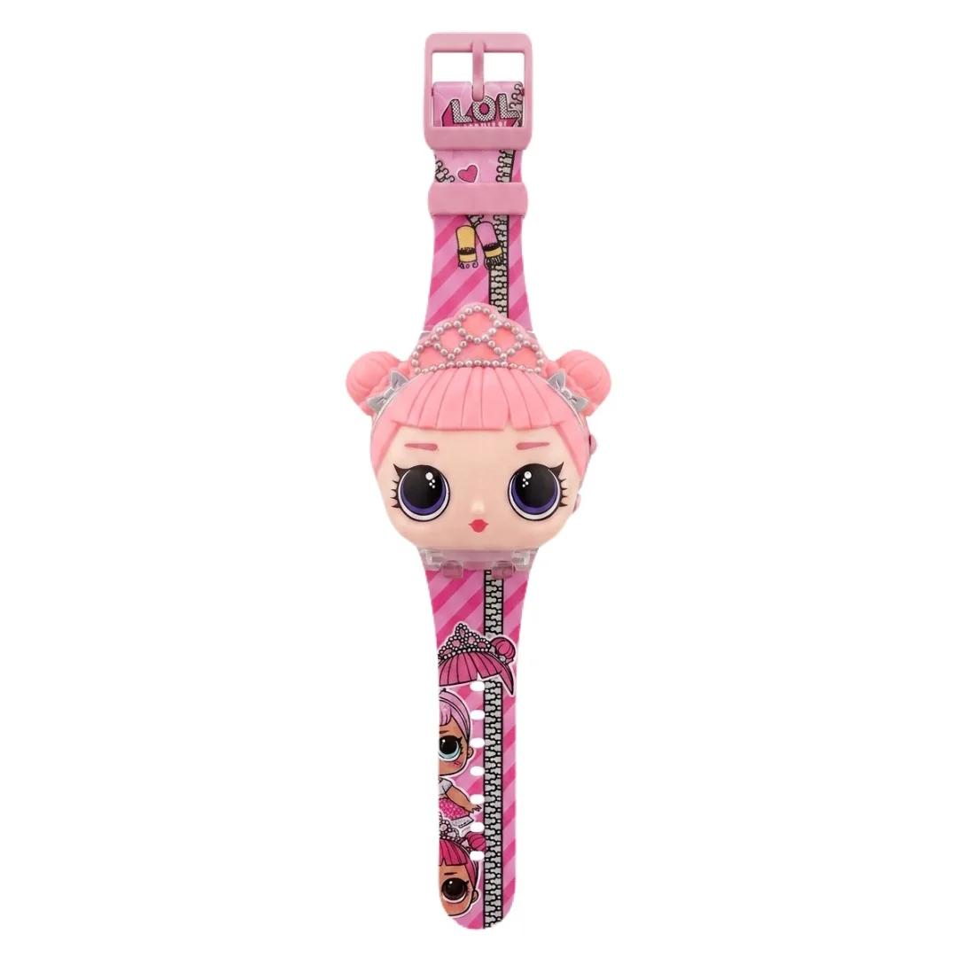 Character Cover Light and Music Kids Digital Watch